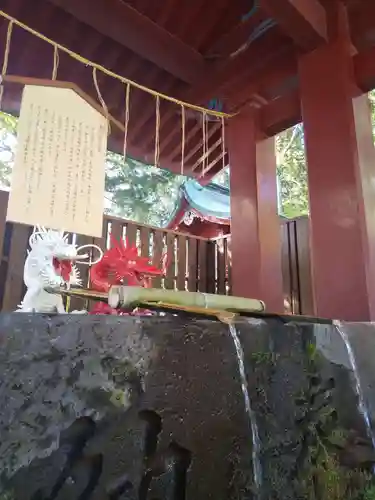 伊豆山神社の手水