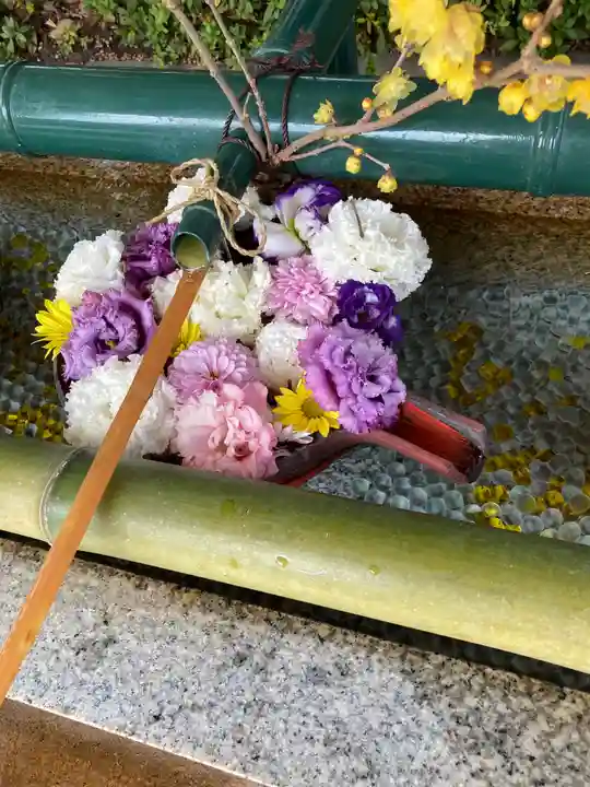 伊和志津神社の手水舎