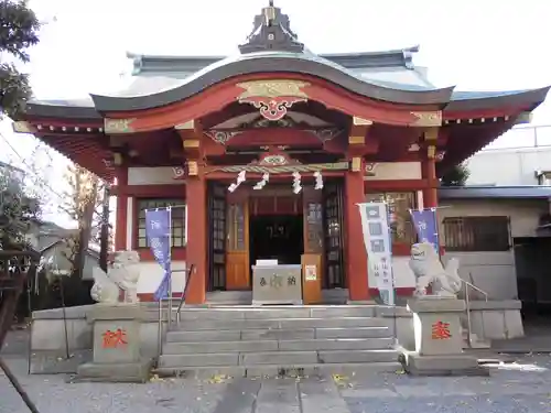 長浦神社の本殿・本堂