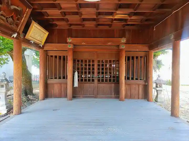 神明社(五之割神明社)の本殿・本堂