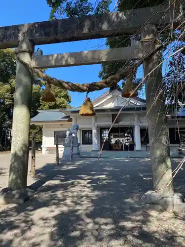 都波岐奈加等神社の鳥居