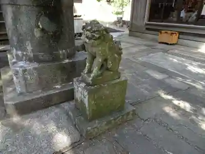田間神社の狛犬
