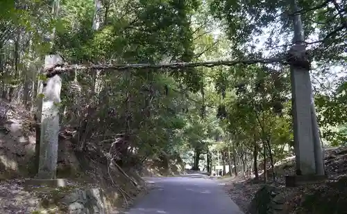 神峯山寺の鳥居