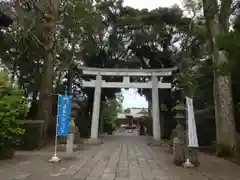 武蔵野八幡宮の鳥居