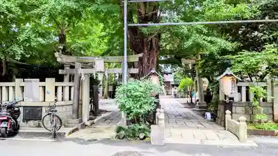 小野照崎神社の鳥居