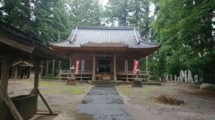 米川八幡神社の本殿・本堂