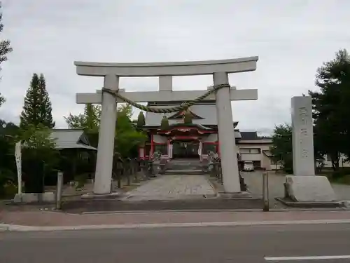 栗山天満宮の鳥居