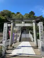 毛谷黒龍神社の鳥居