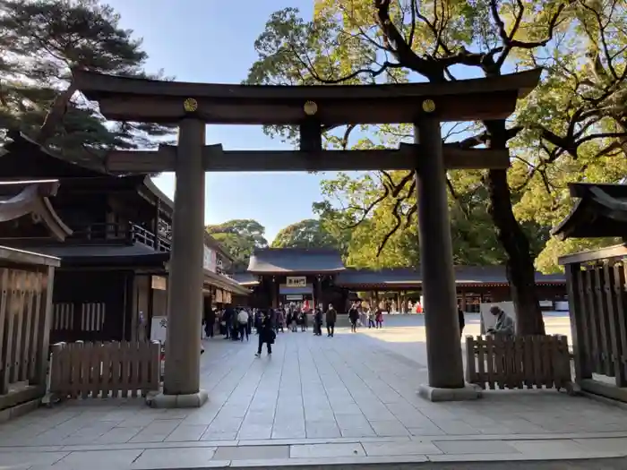 明治神宮の鳥居