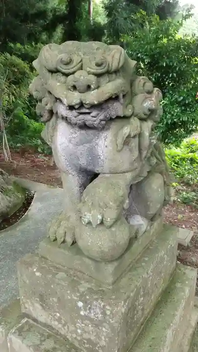 熊野神社の狛犬