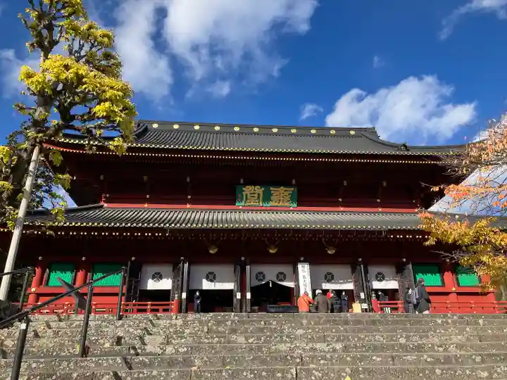 日光山輪王寺三仏堂の本殿・本堂