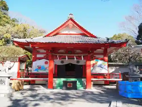 米之宮浅間神社の本殿・本堂