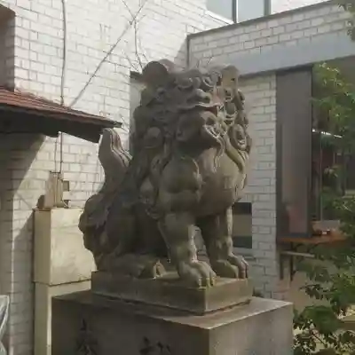 皆中稲荷神社の狛犬