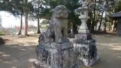 大鳥神社の狛犬