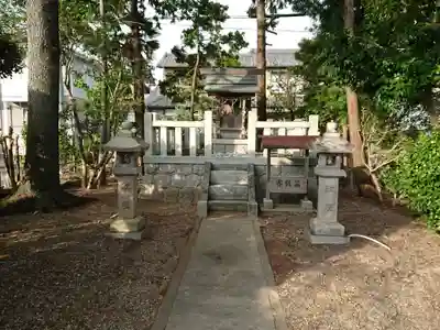 川岸神社の本殿・本堂