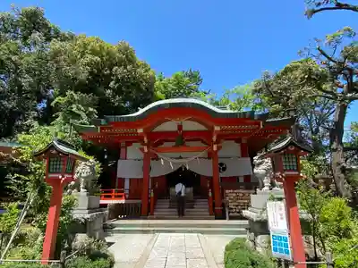 自由が丘熊野神社の本殿・本堂