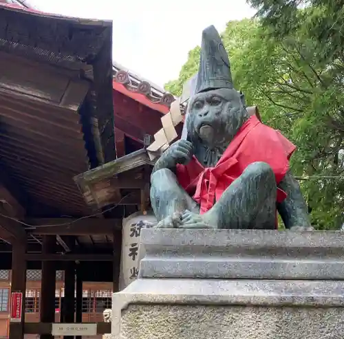 清洲山王宮　日吉神社の狛犬