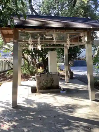 結神社の手水舎