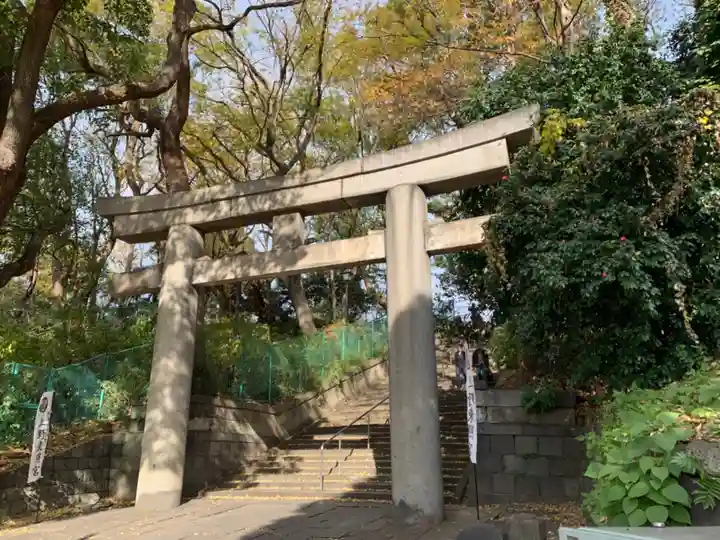 上野東照宮の鳥居