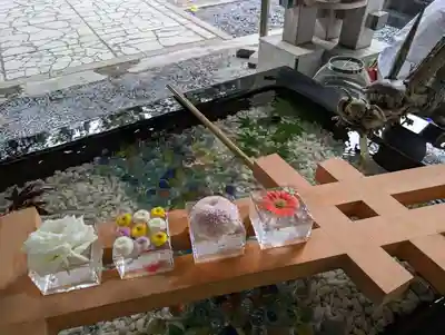 帯廣神社の手水舎