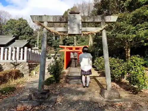 松原神社の鳥居