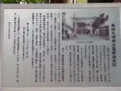 新田神社の歴史