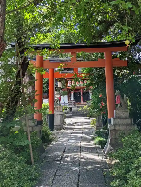 武信稲荷神社の鳥居