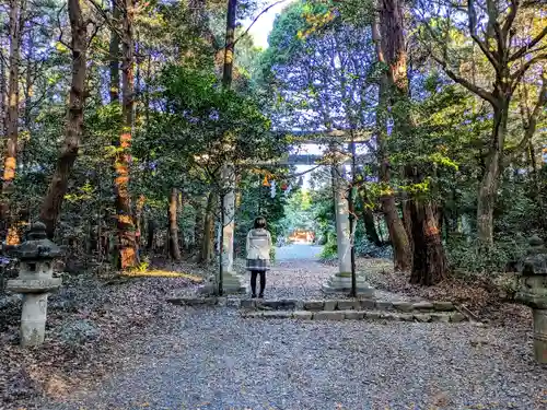 進雄神社の鳥居