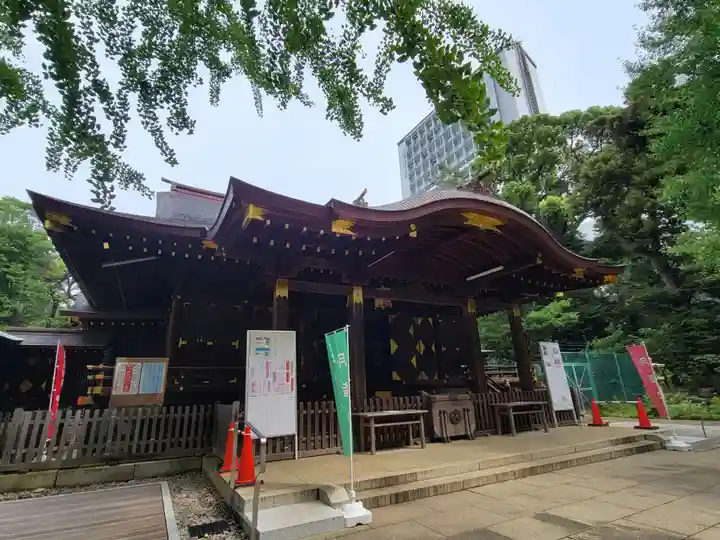 渋谷氷川神社の本殿・本堂