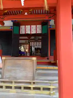 美濃國一宮　南宮大社の本殿・本堂