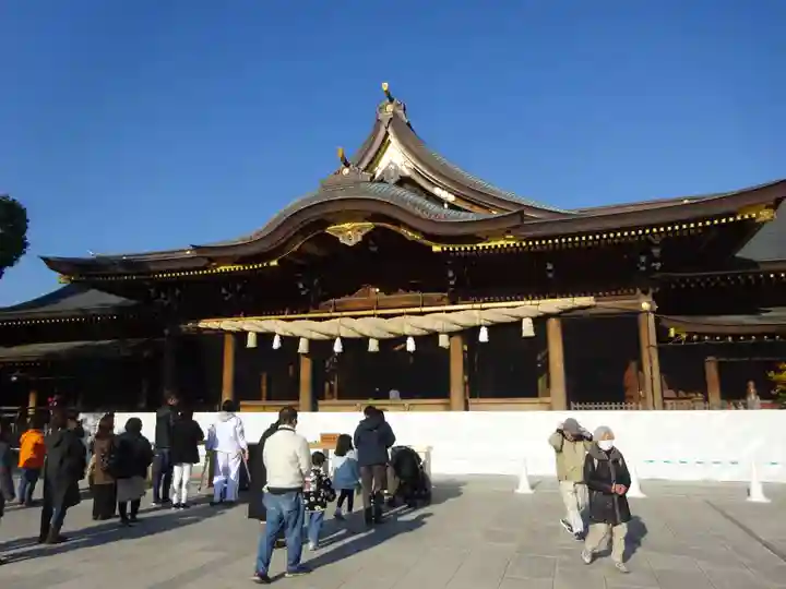 寒川神社の本殿・本堂