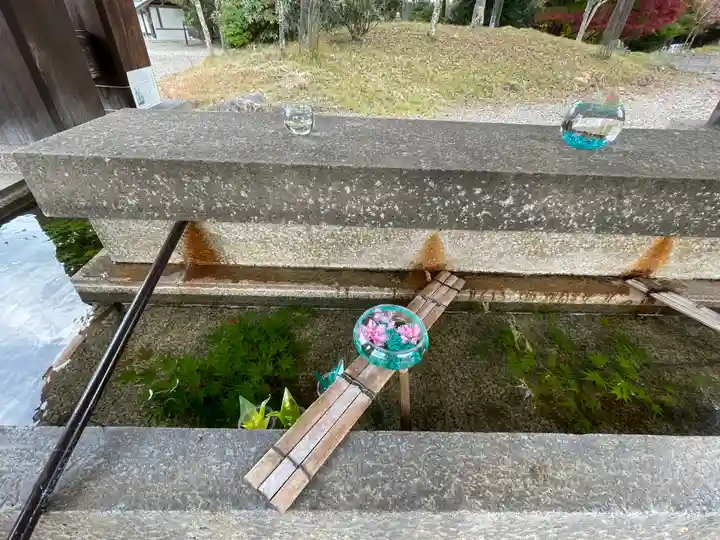 吉野神宮の手水舎