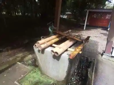 息栖神社の手水舎