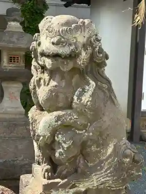 東葛西八雲神社(水神社)の狛犬