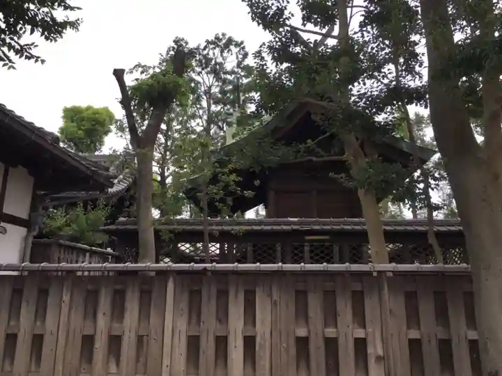 鴨高田神社の本殿・本堂