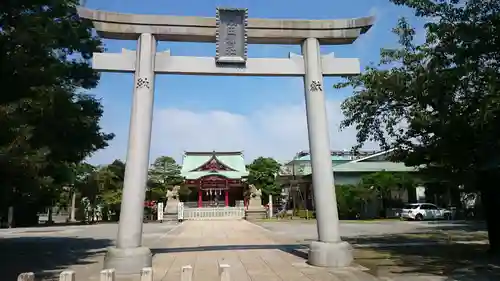 潮田神社の鳥居