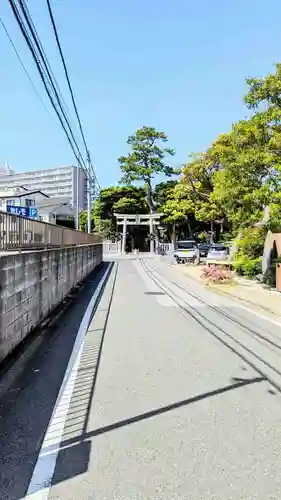 菊田神社の鳥居