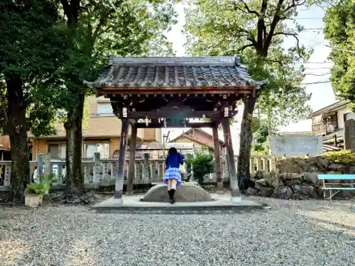 御井神社の手水舎