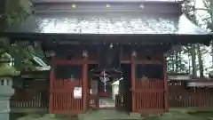 都々古別神社(八槻)の山門