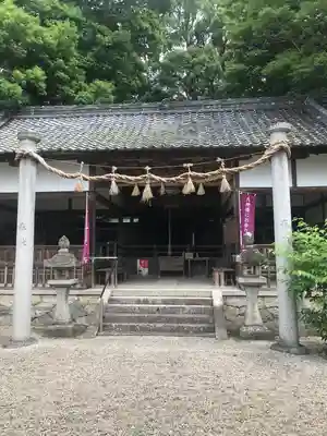 波多岐神社の本殿・本堂