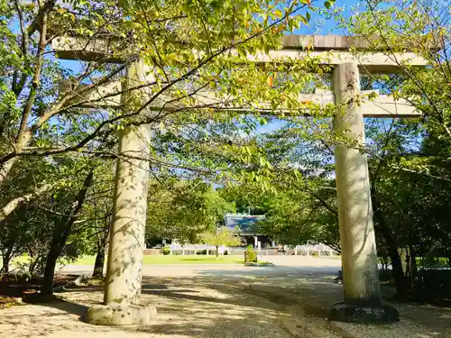 奈良縣護國神社の鳥居