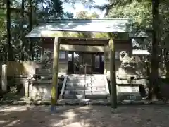 竹大與杼神社の本殿