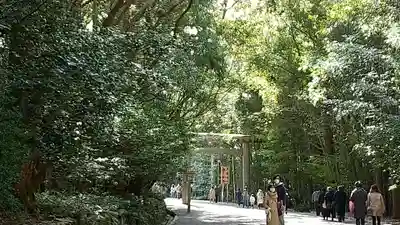 伊勢神宮内宮(皇大神宮)の鳥居