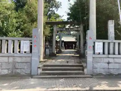 熊野神社の鳥居