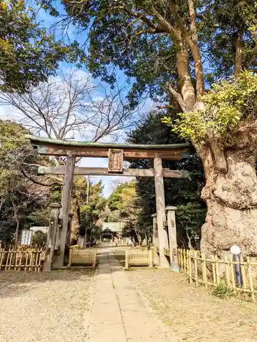 畑子安神社の鳥居