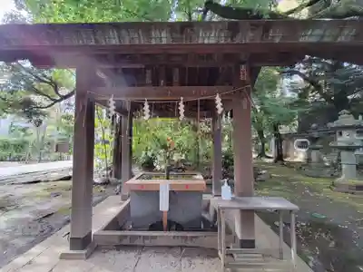 赤坂氷川神社の手水舎