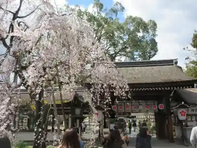 平野神社の山門・神門