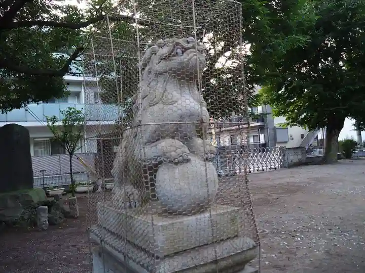 浜竹天祖神社の狛犬
