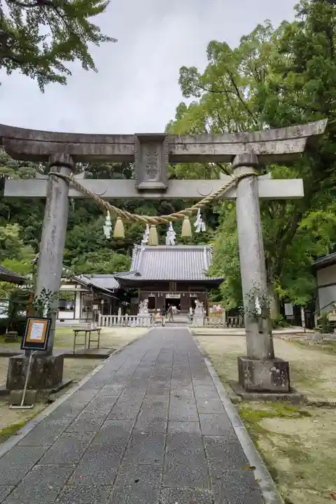 八幡神社松平東照宮の鳥居