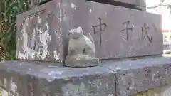 鏡日吉神社の狛犬